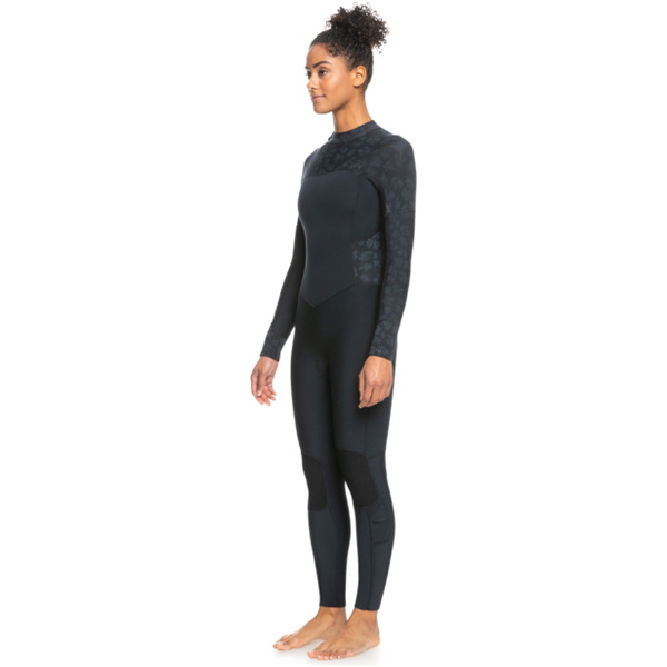 2026 Roxy Womens Swell Series 3/2mm Back Zip Wetsuit ERJW103121 - Black